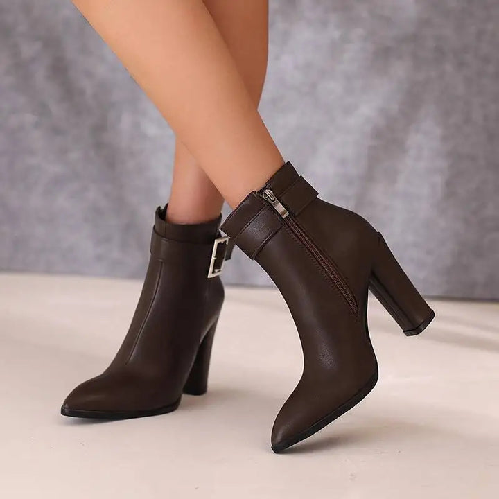 Valette Buckle Ankle Boot