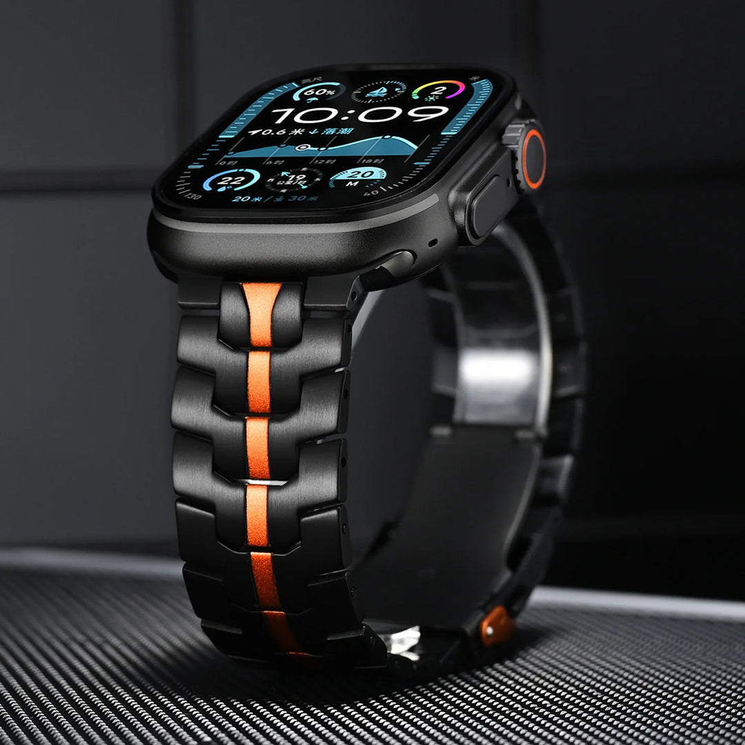 Nitro Striped Apple Watch Band