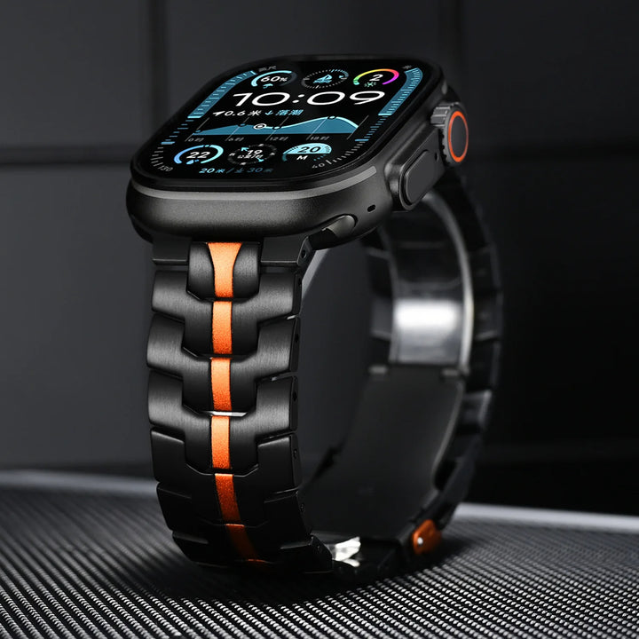 Nitro Striped Apple Watch Band