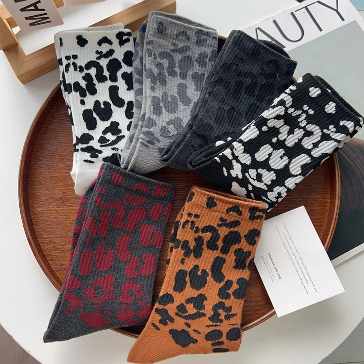 Panthera Cotton Knit Sock Set