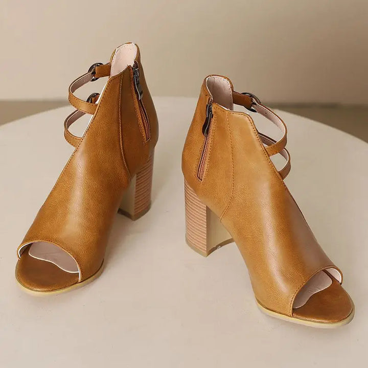 Venice Peep Toe Heel