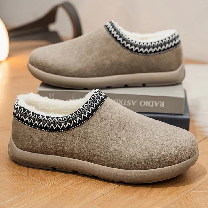 Tundra Fleece Suede Slipper