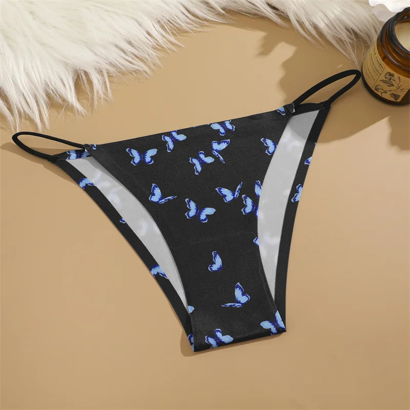 Desire Ice Silk Thong Set