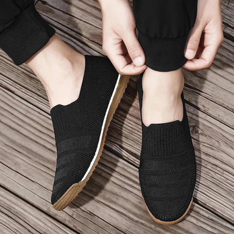 Flex Striped Mesh Loafer