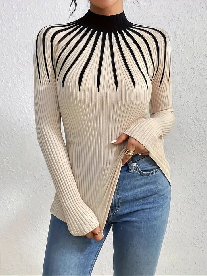 Aurora Flare Knit Sweater
