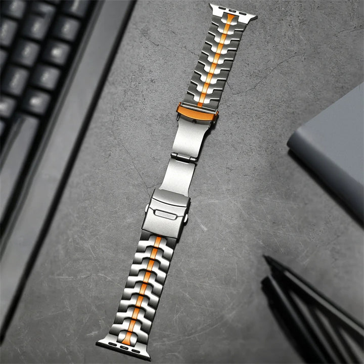 Nitro Striped Apple Watch Band