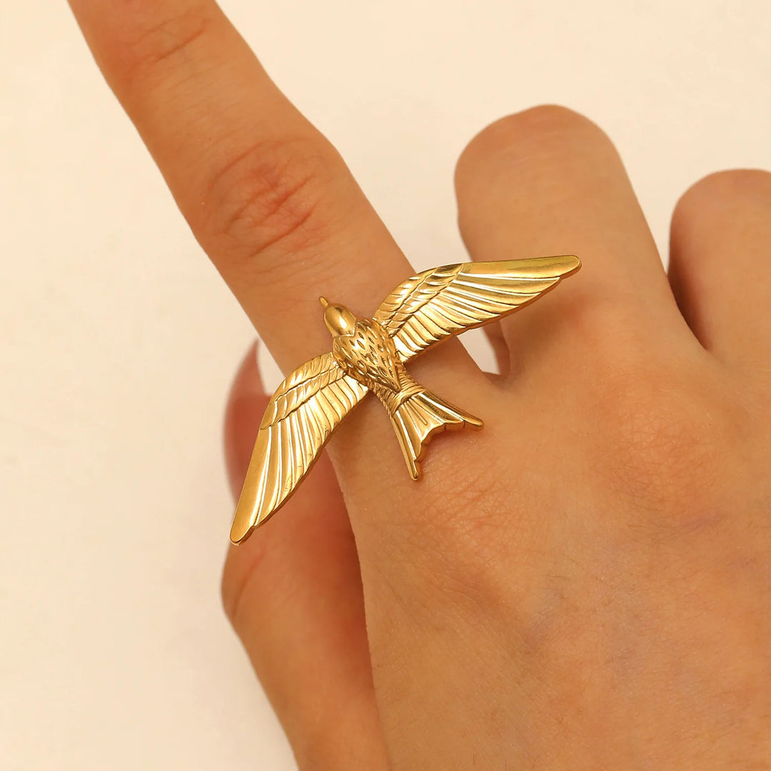 Wings In Flight Ring