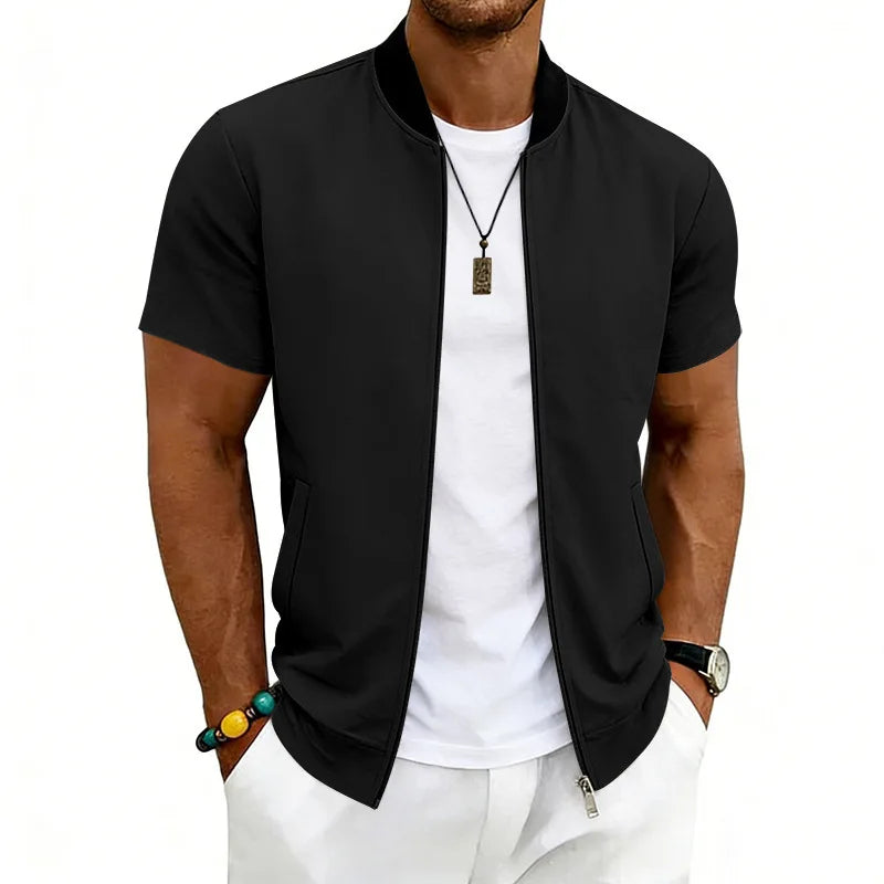 Brooks Short-Sleeve Bomber