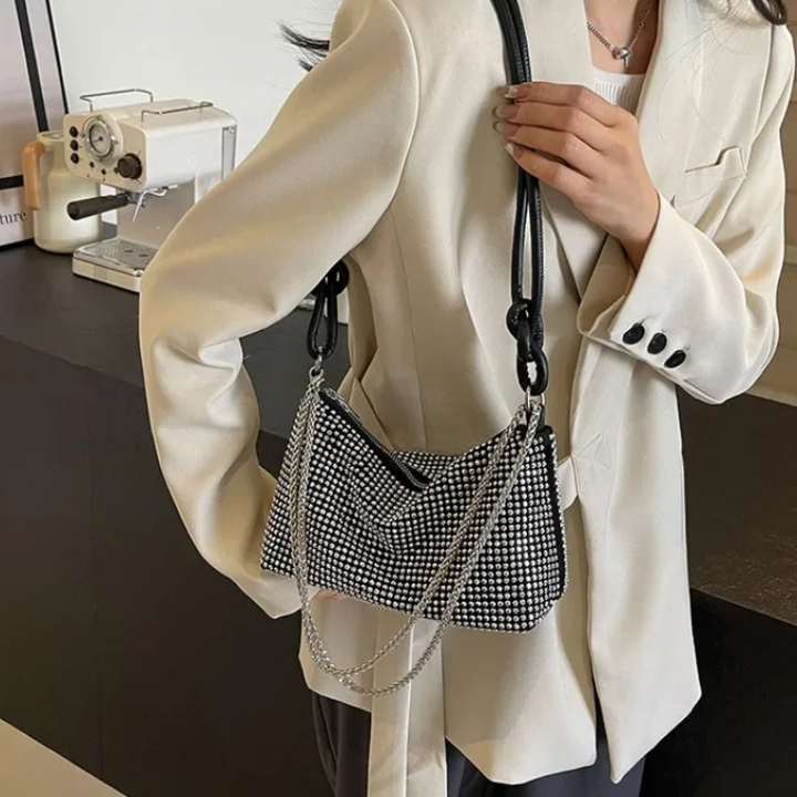 Midnight Crystal Crossbody
