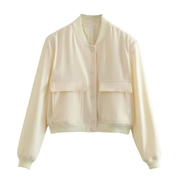 Amari Crop Bomber Jacket