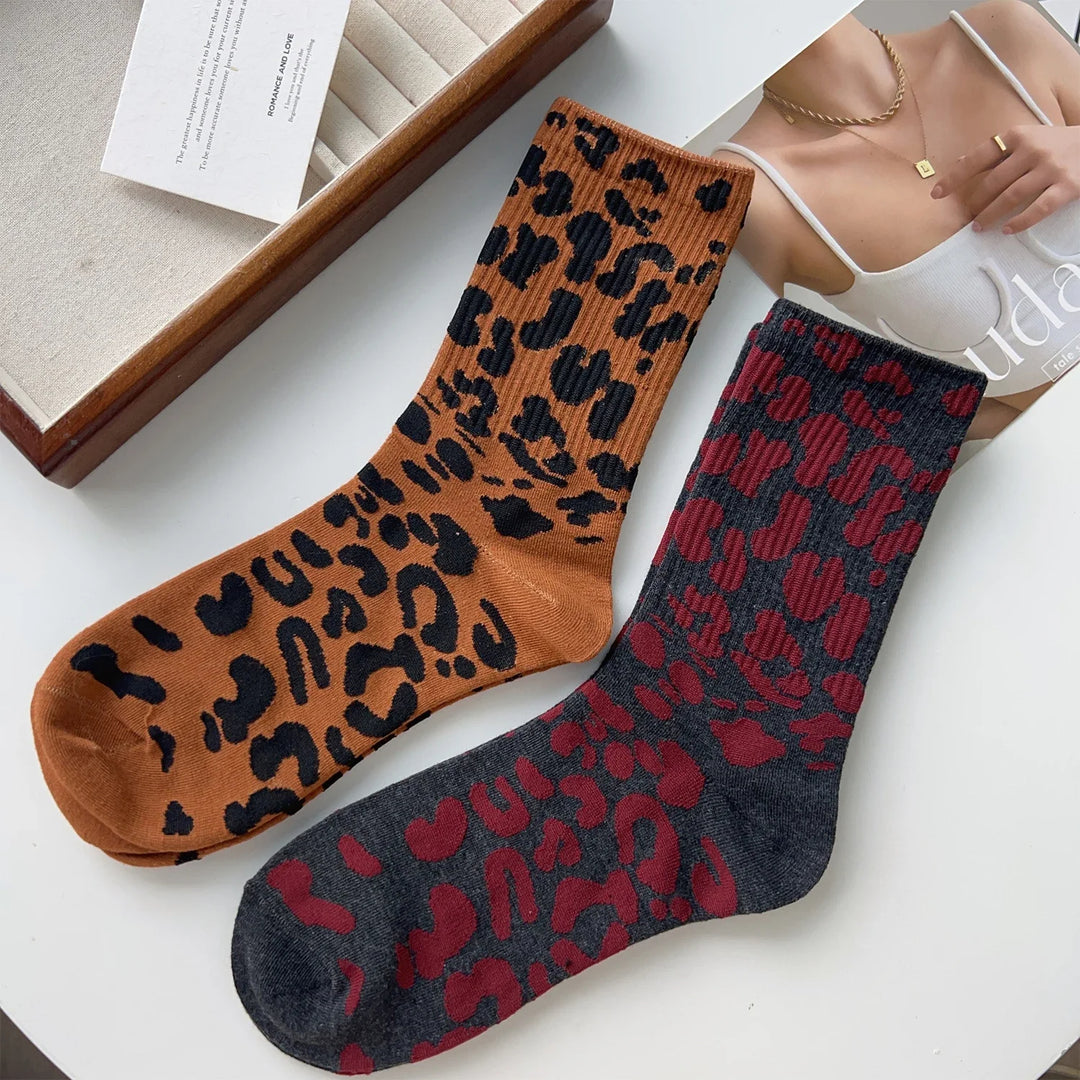 Panthera Cotton Knit Sock Set