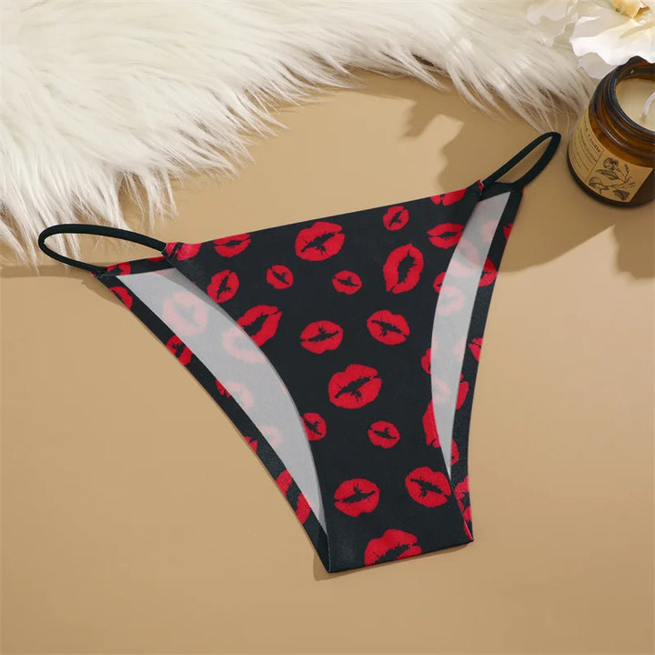 Desire Ice Silk Thong Set