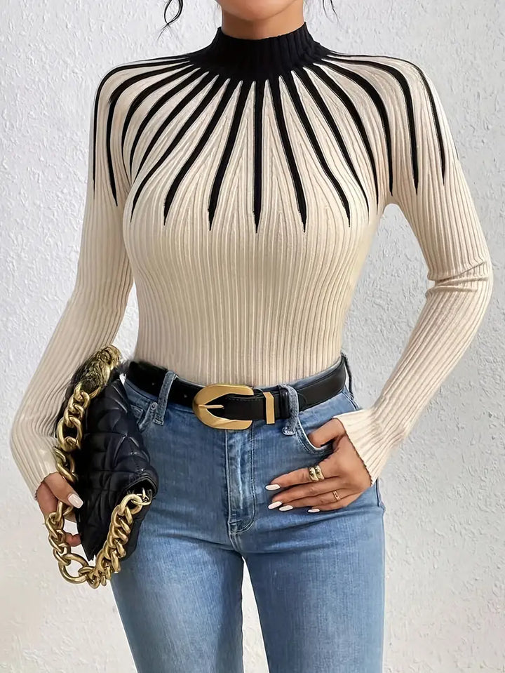Aurora Flare Knit Sweater