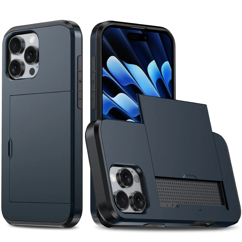 Armour Sliding Vault iPhone Case