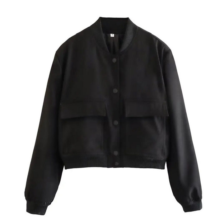 Amari Crop Bomber Jacket