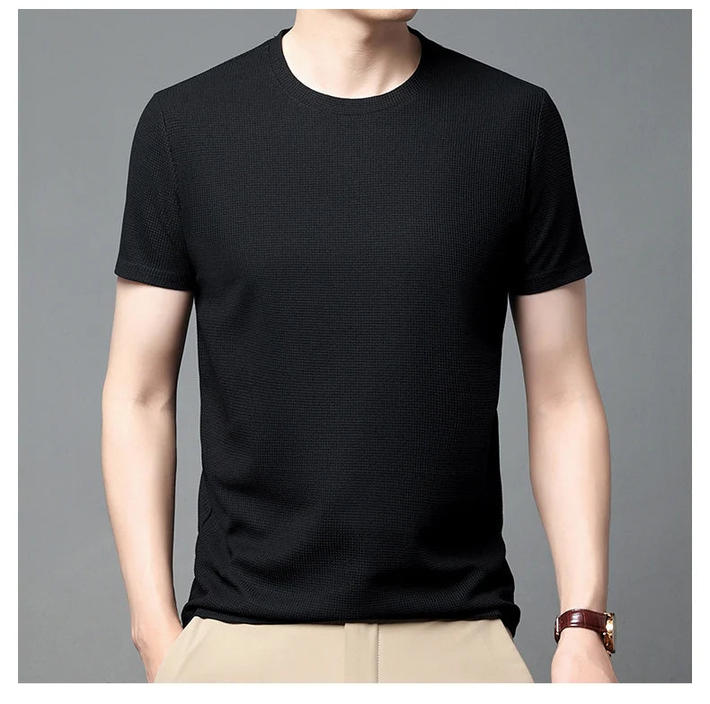 Waffle Grid Performance Tee