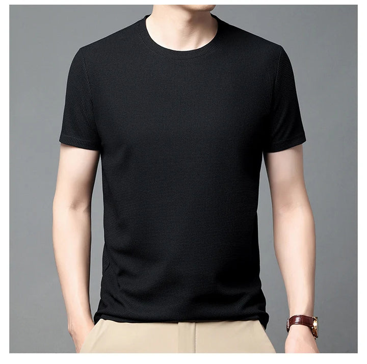 Waffle Grid Performance Tee