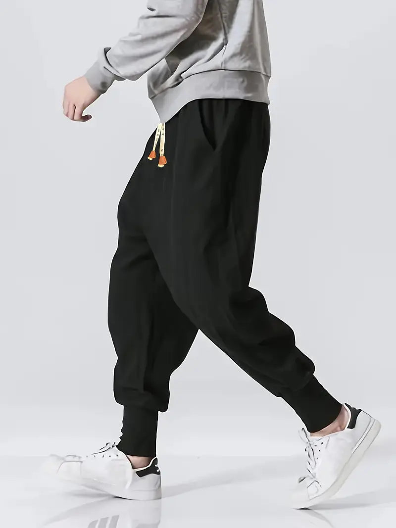 Zen Linen High Rib Jogger