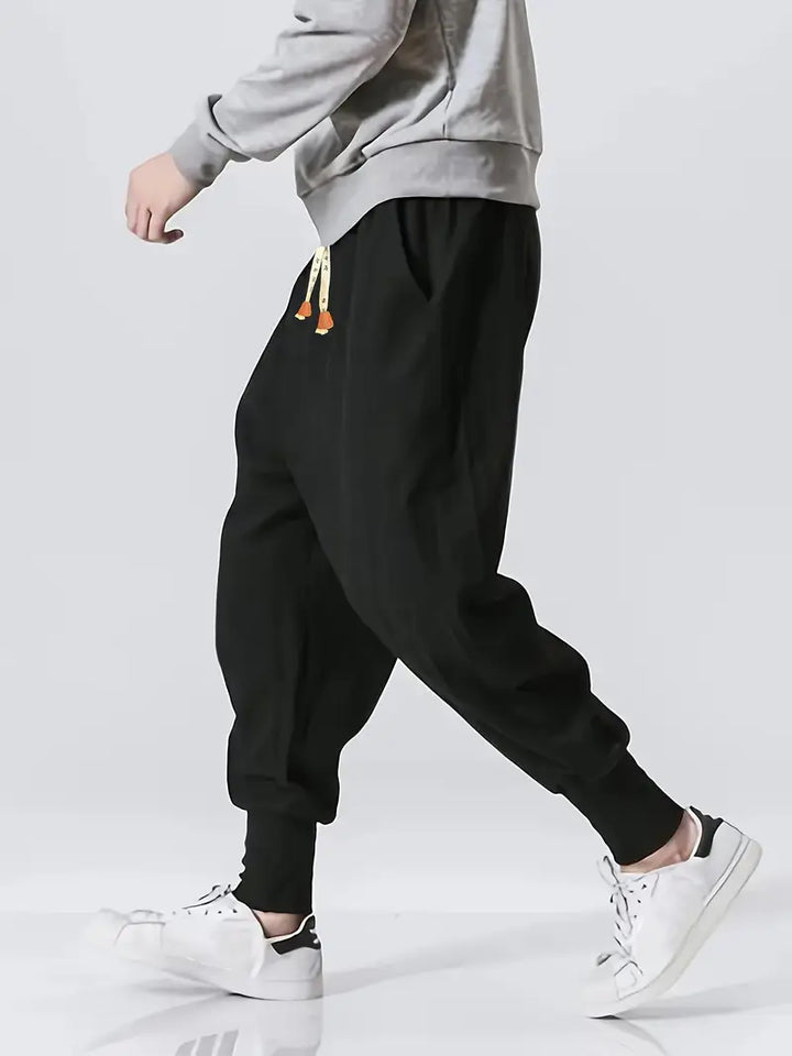 Zen Linen High Rib Jogger