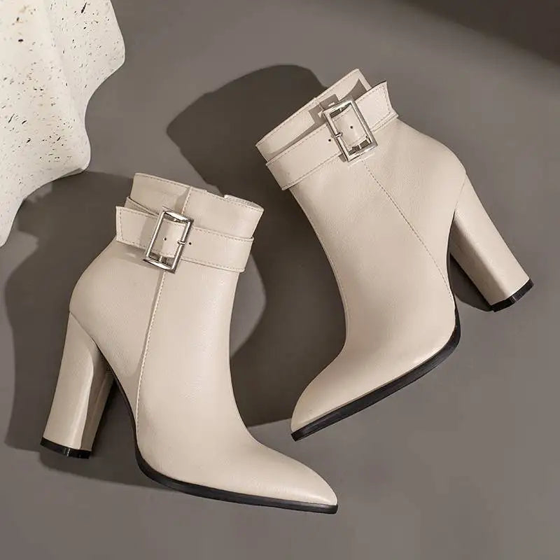 Valette Buckle Ankle Boot