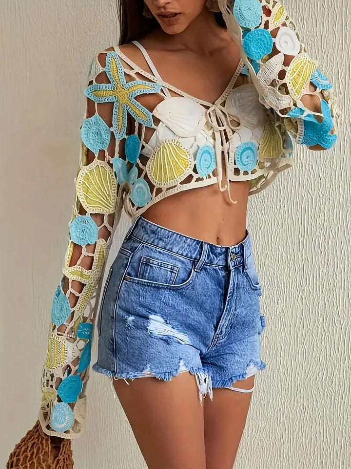 Pacific Muse Crochet Cover-Up