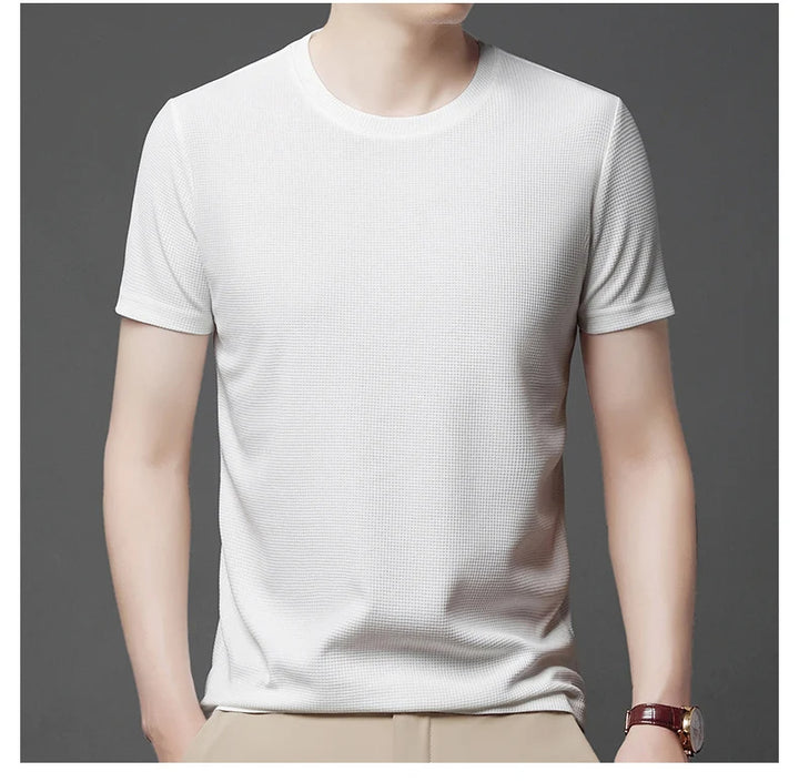 Waffle Grid Performance Tee
