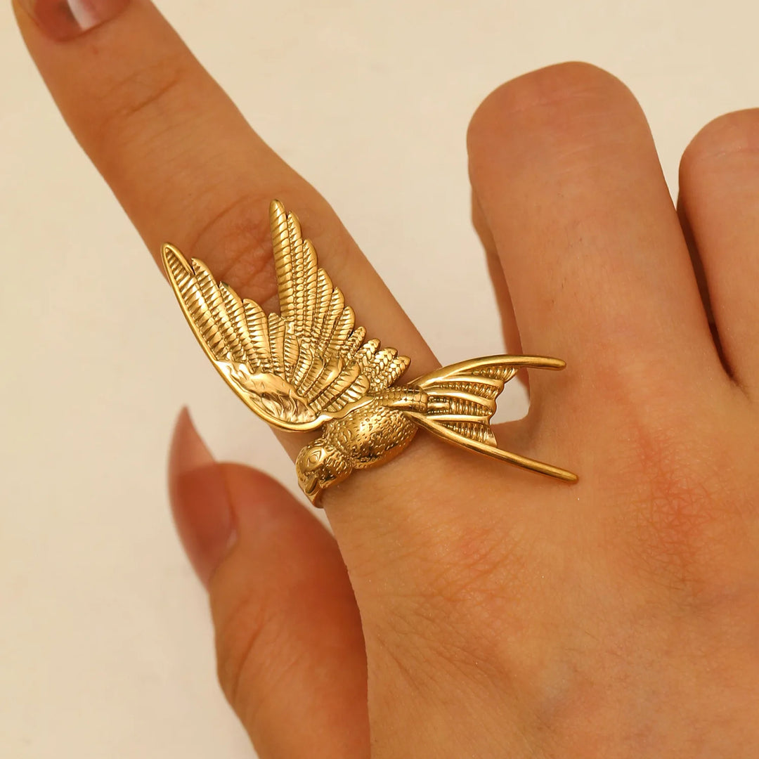 Wings In Flight Ring