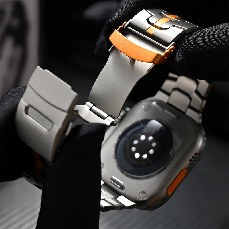 Nitro Striped Apple Watch Band
