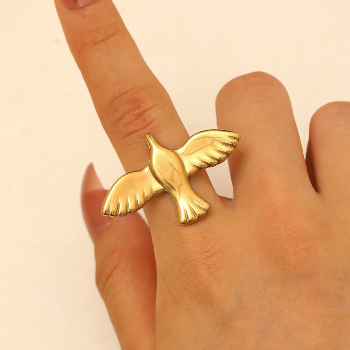 Wings In Flight Ring