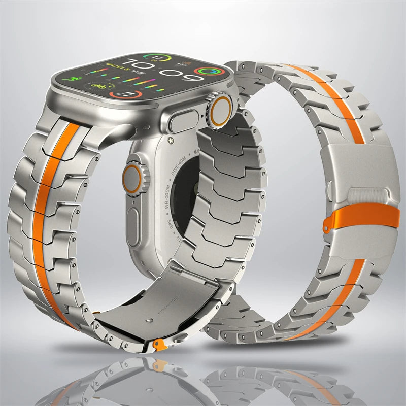 Nitro Striped Apple Watch Band