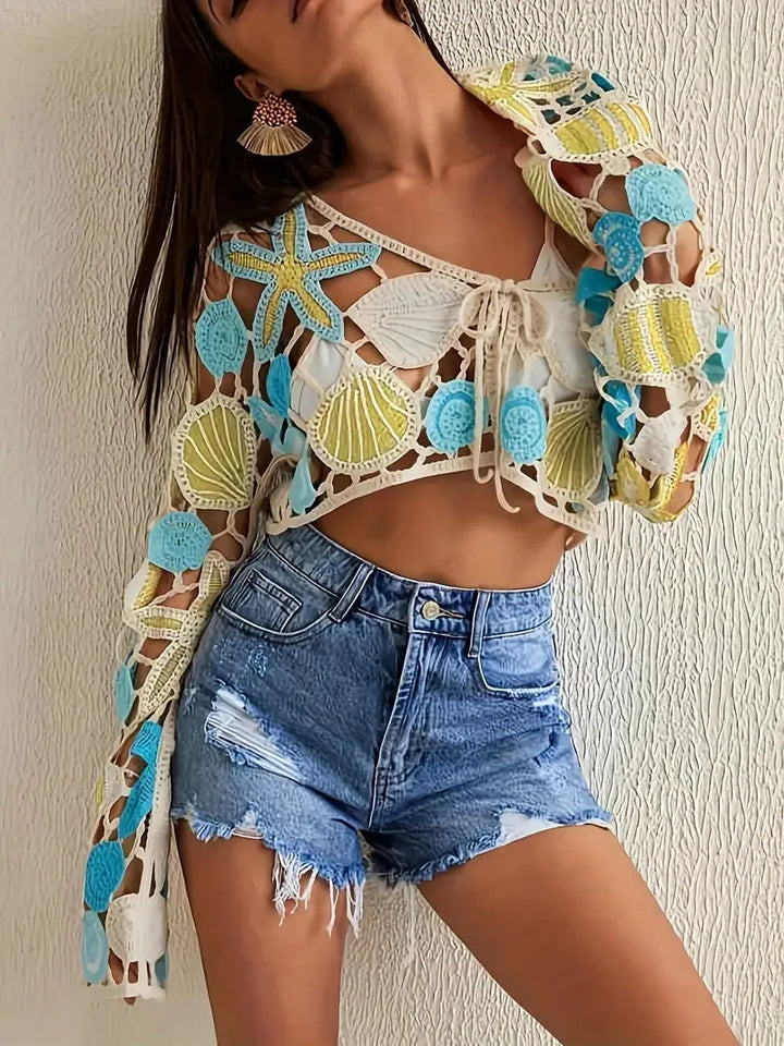 Pacific Muse Crochet Cover-Up