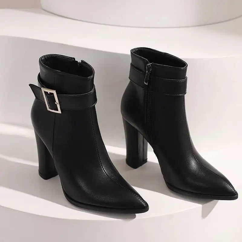 Valette Buckle Ankle Boot