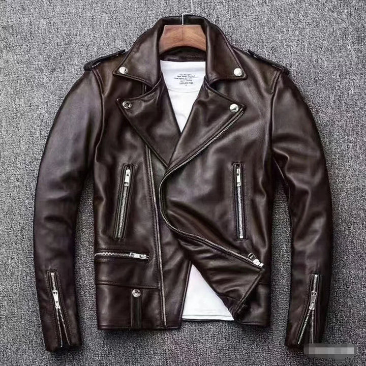 District Moto Leather Jacket