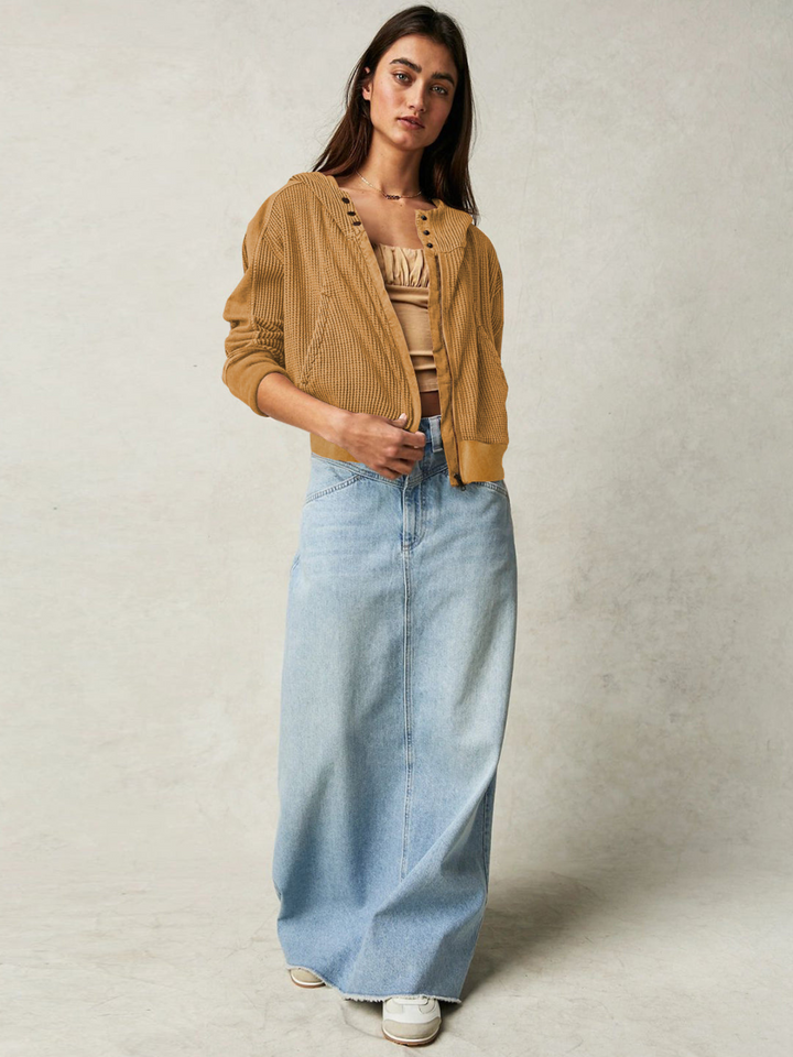 Marlow Waffle Knit Jacket