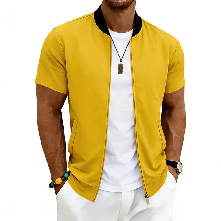 Brooks Short-Sleeve Bomber
