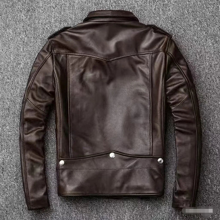 District Moto Leather Jacket