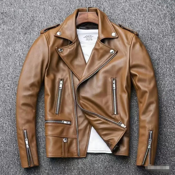 District Moto Leather Jacket
