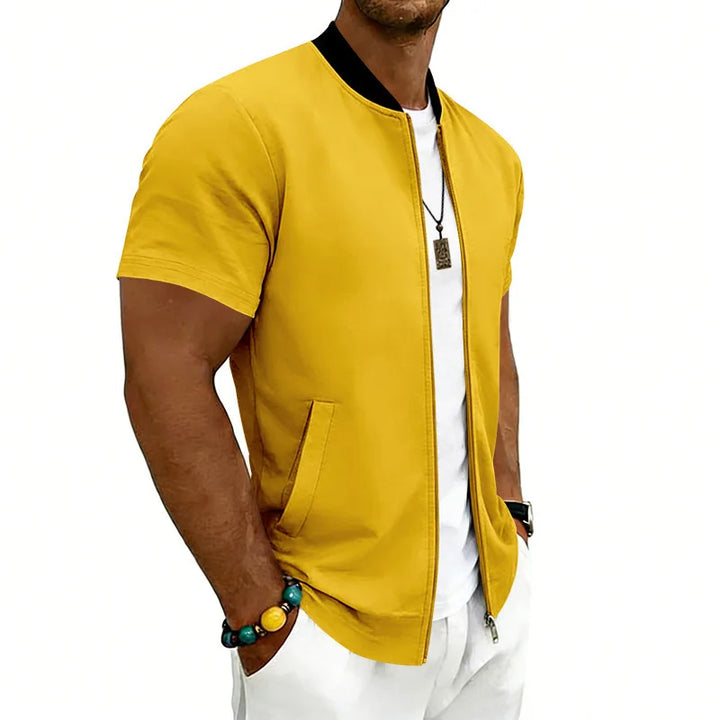 Brooks Short-Sleeve Bomber