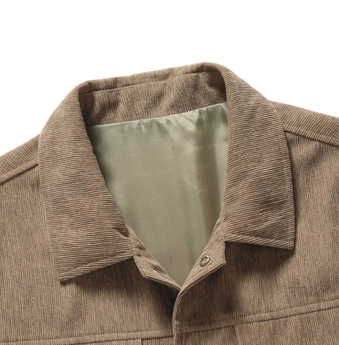 Midtown Corduroy Snap Jacket