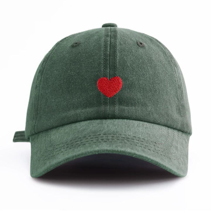 Heart Society Washed Cap