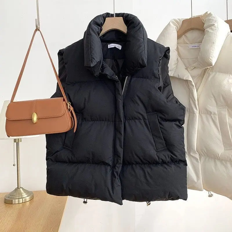 Serene Quilted Puffer  Vest