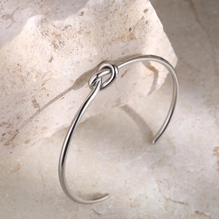 Eternal Knot Cuff Bracelet