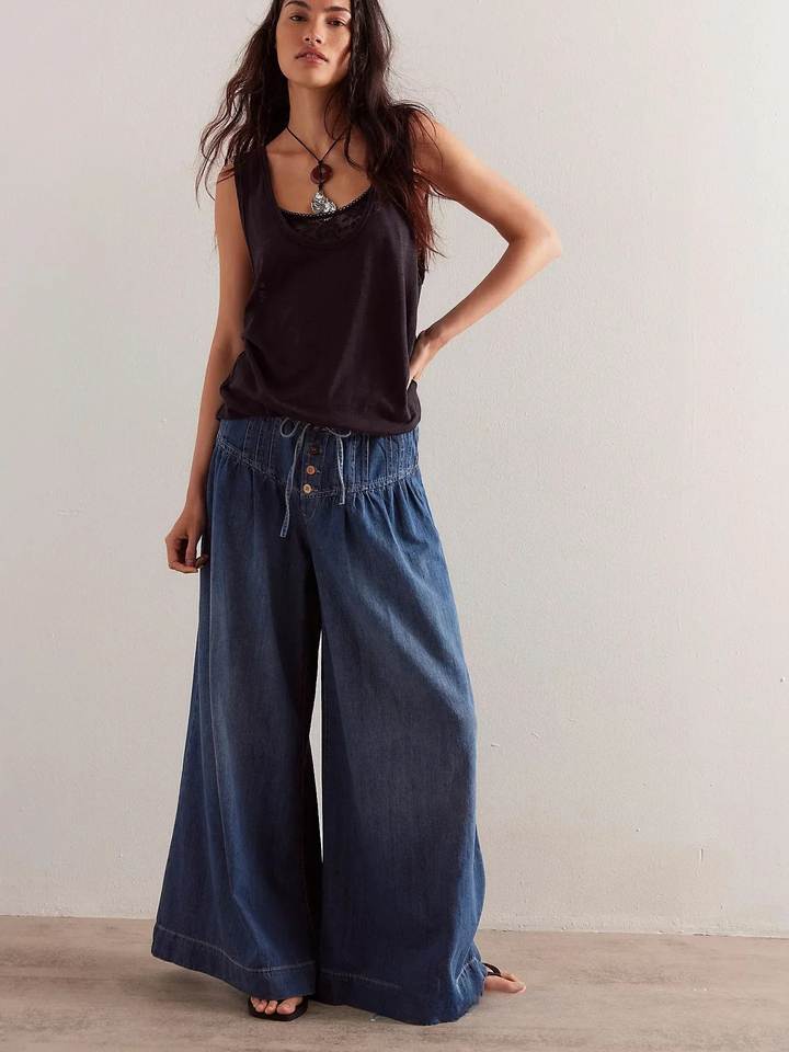 Palazzo Wide-leg Denim