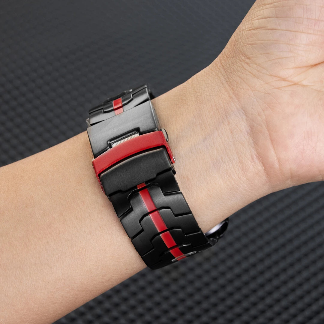 Nitro Striped Apple Watch Band
