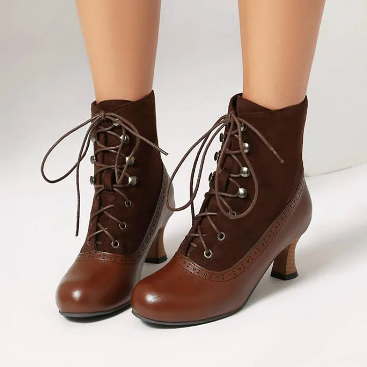 Margaux Victorian Canvas Boot