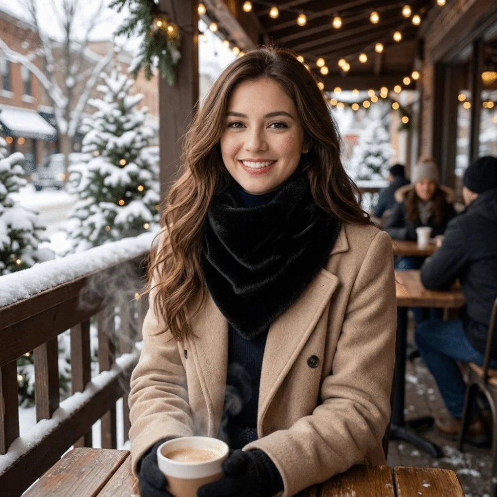 Valette Faux Fur Scarf