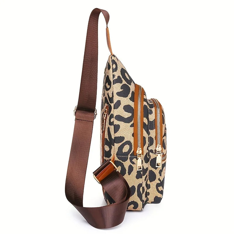 Panthera Crossbody Sling Bag