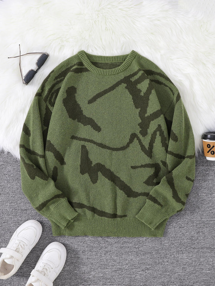 Avant-Garde Knit Sweater
