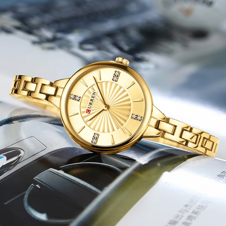 Empress Stainless Steel Timepiece