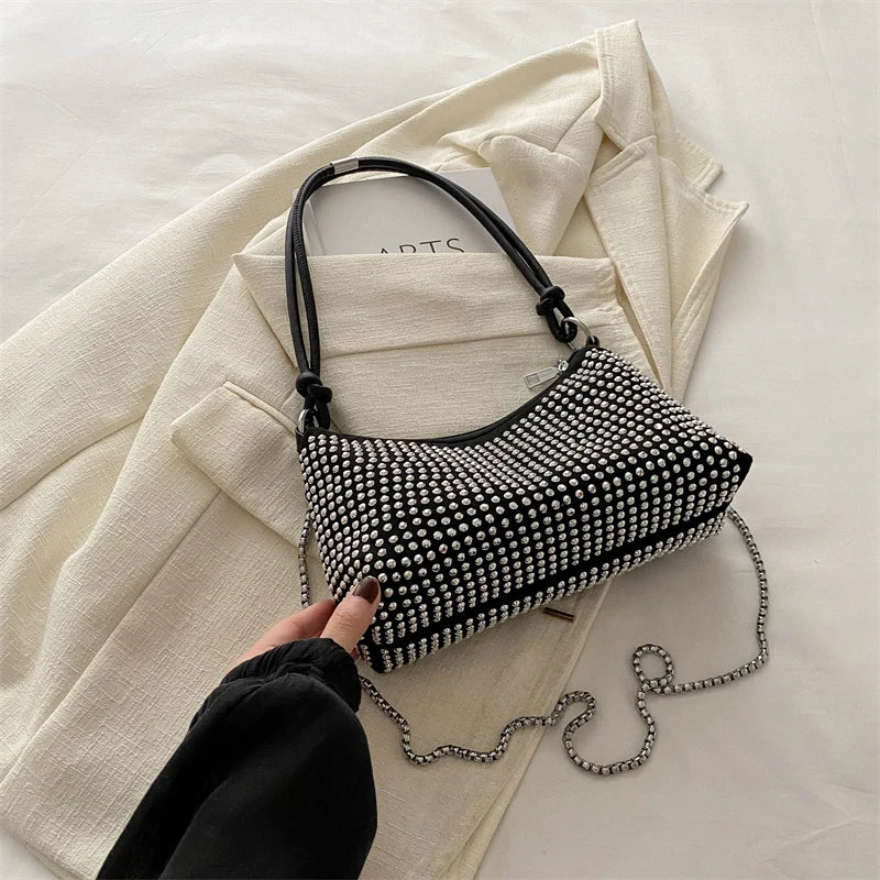 Midnight Crystal Crossbody